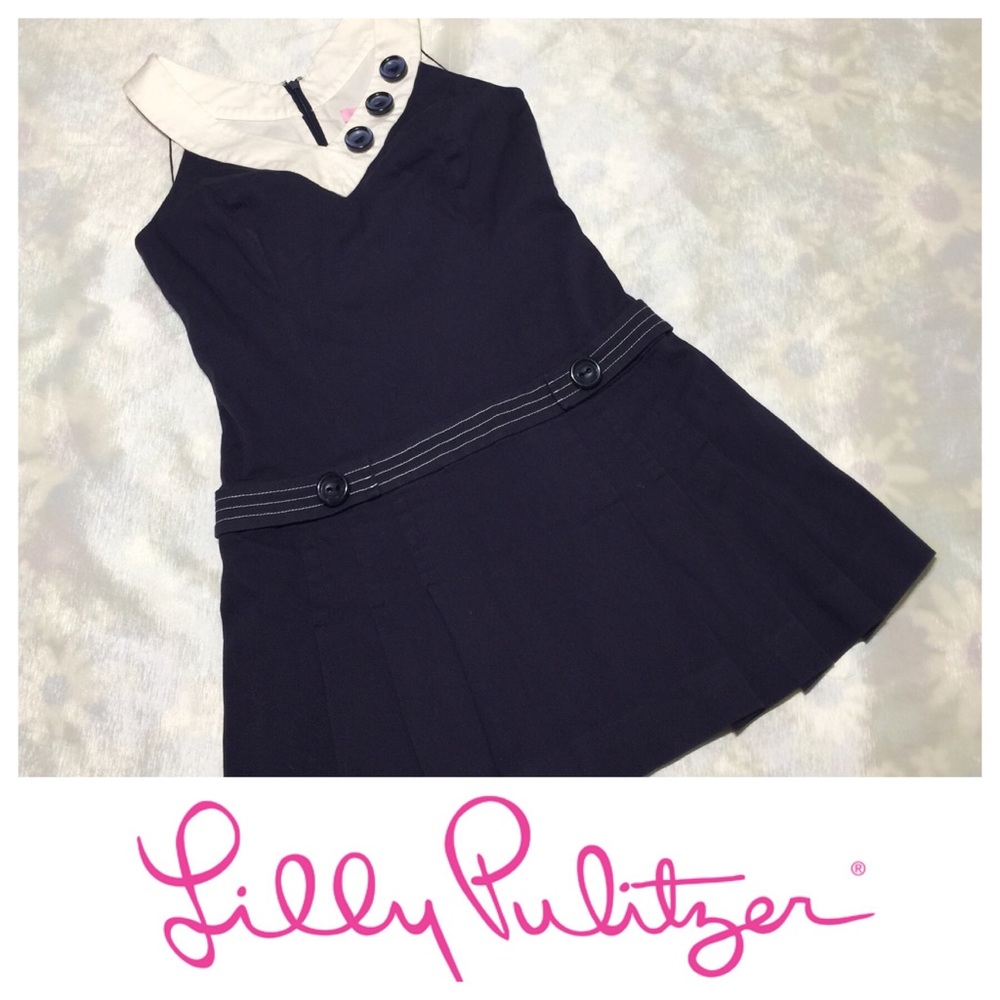 Lilly Pulitzer Sailor pleated dress